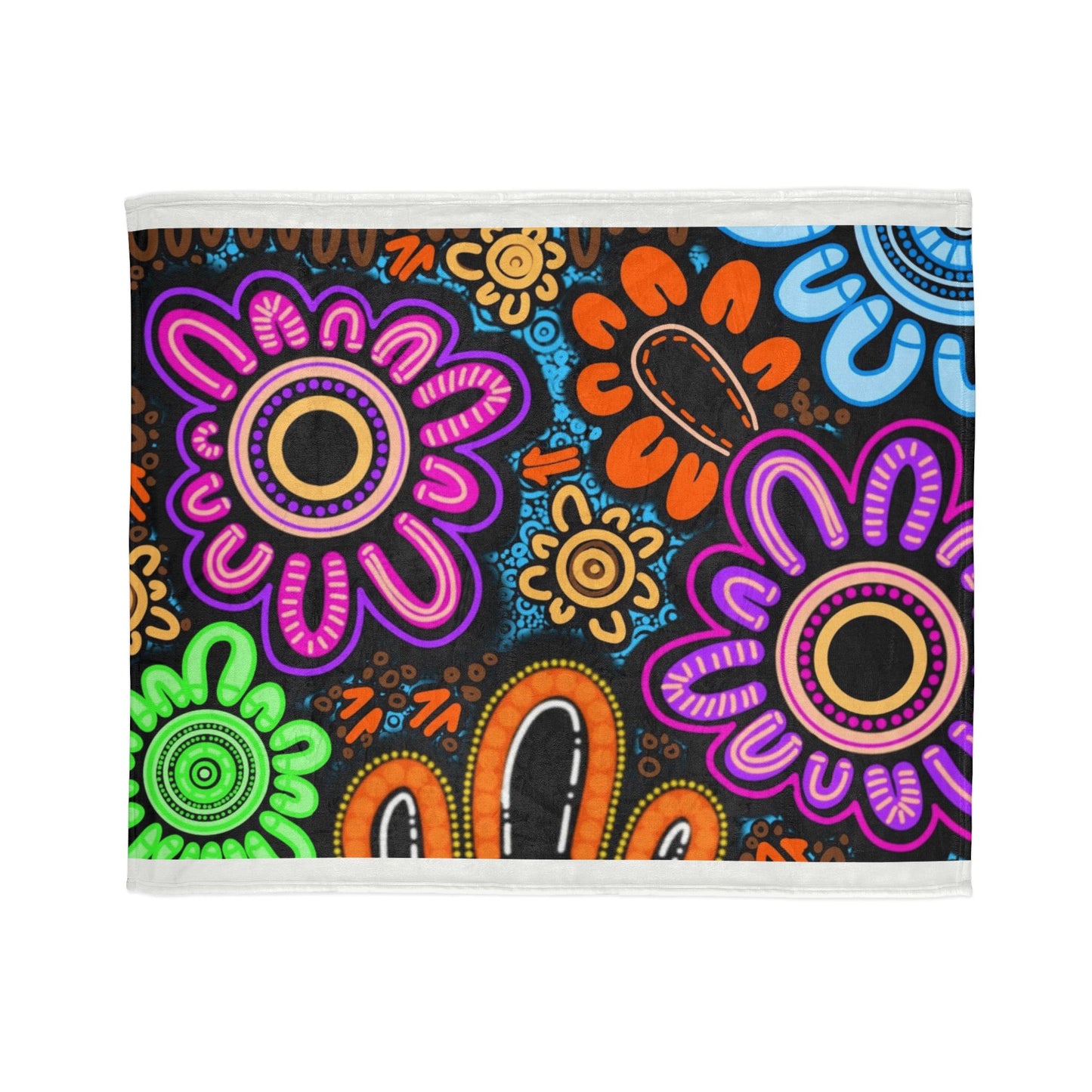 Soft Polyester Blanket - Sacred Cycles