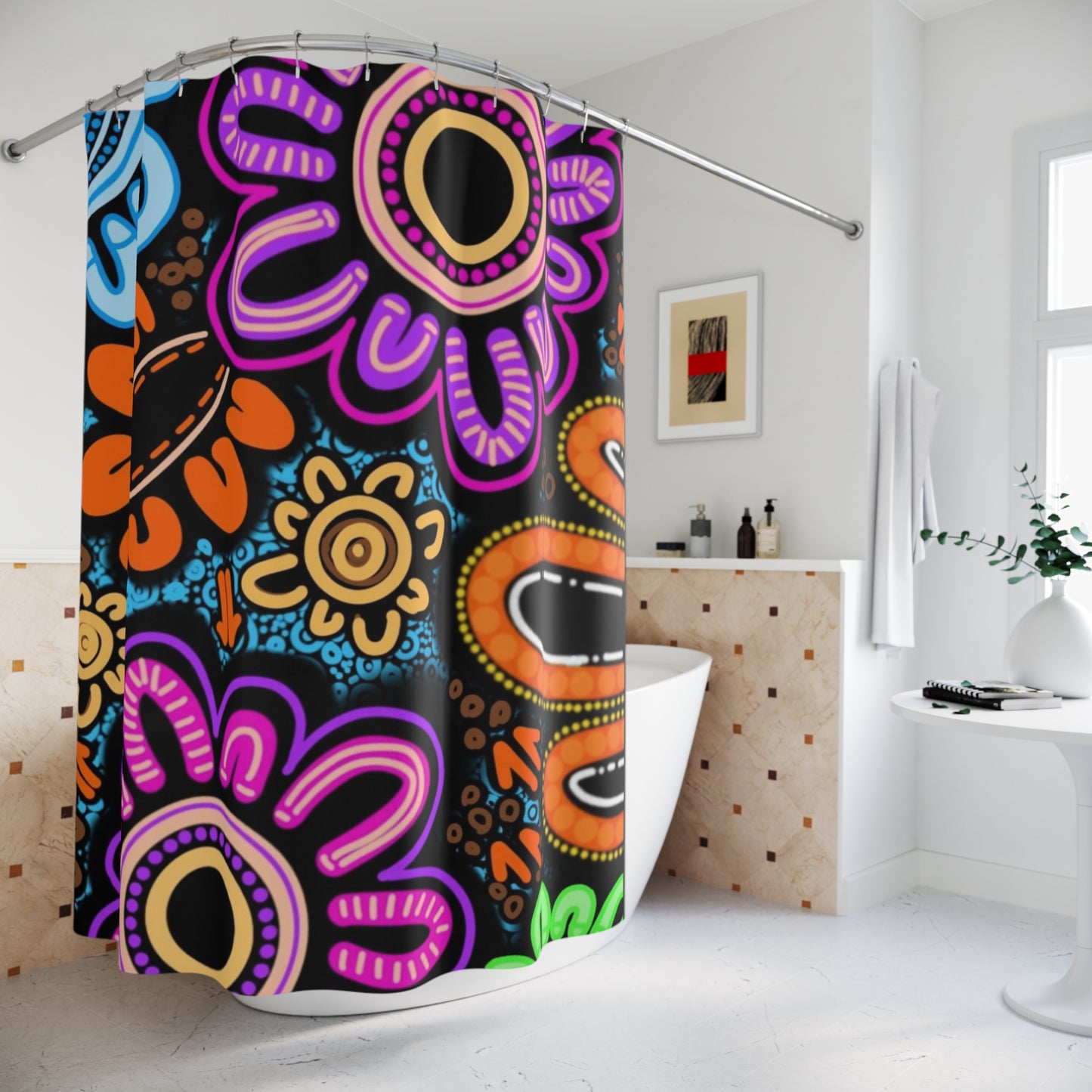Shower Curtain - Sacred Cycles