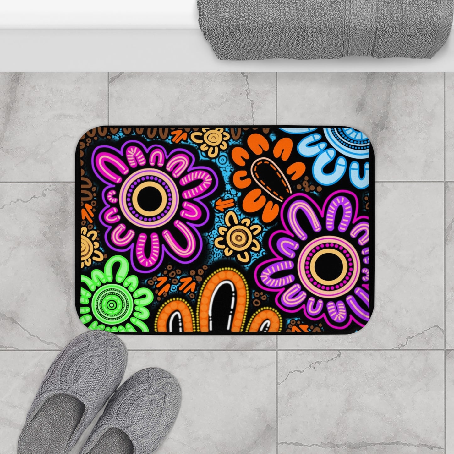 Bath Mat - Sacred Cycles