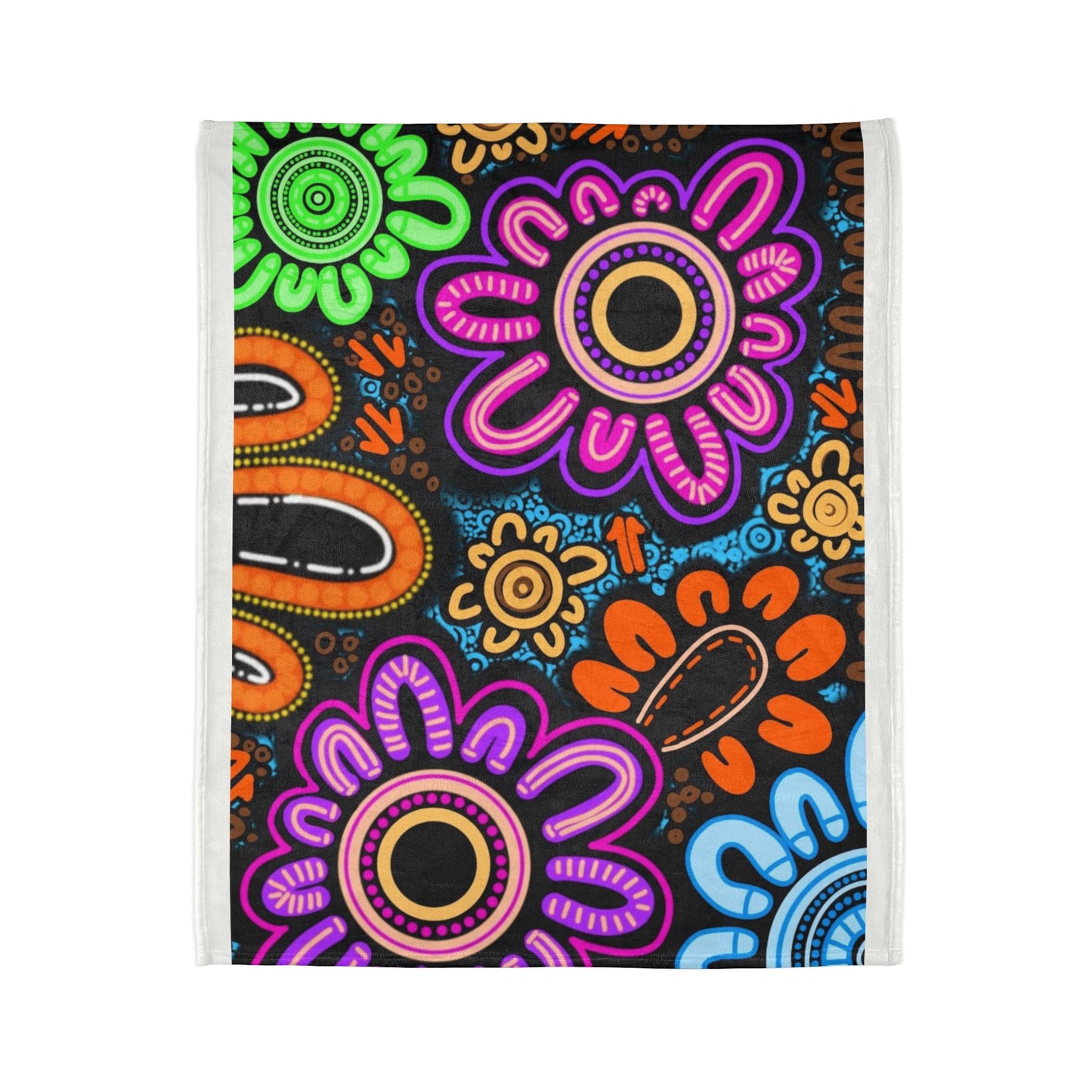 Soft Polyester Blanket - Sacred Cycles