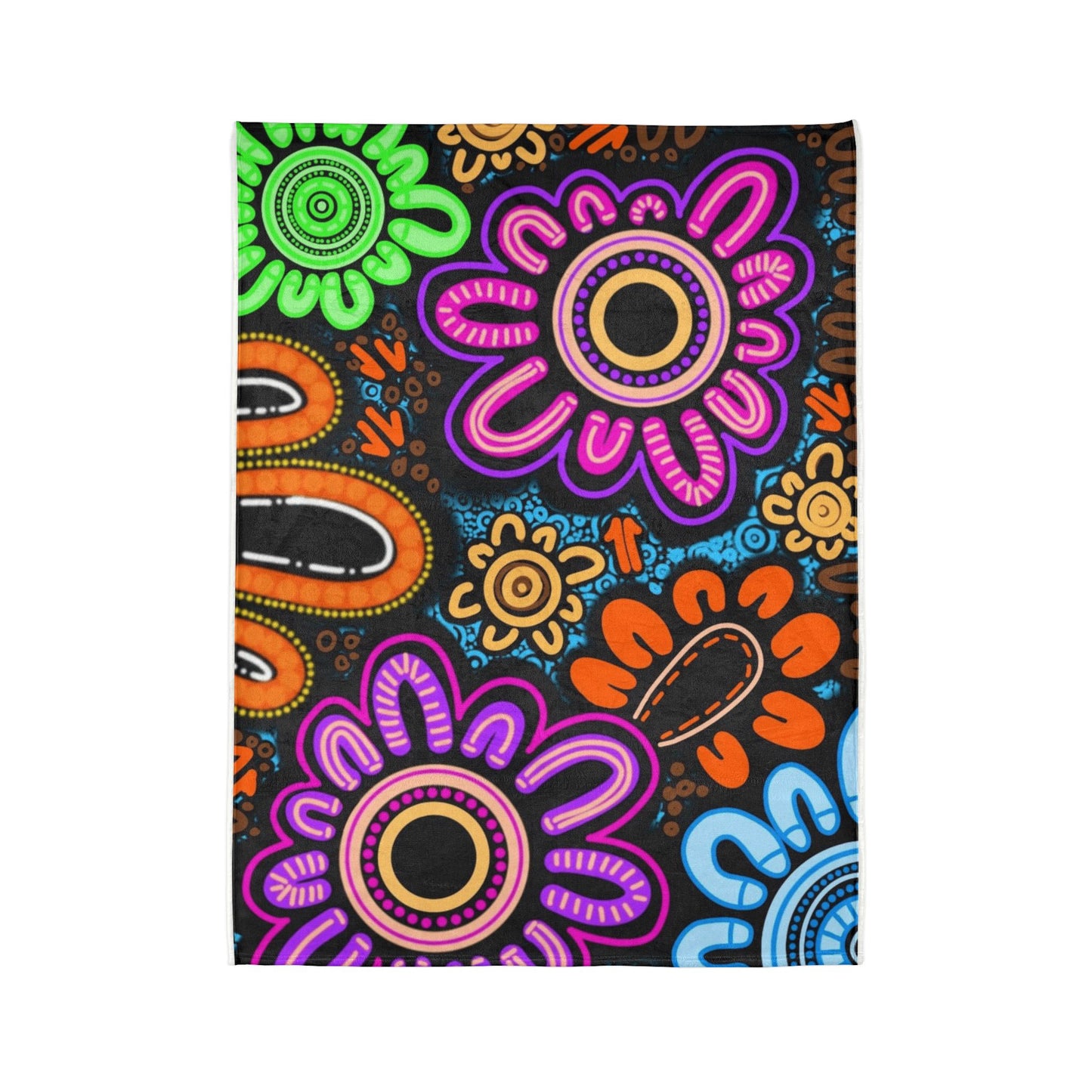 Soft Polyester Blanket - Sacred Cycles