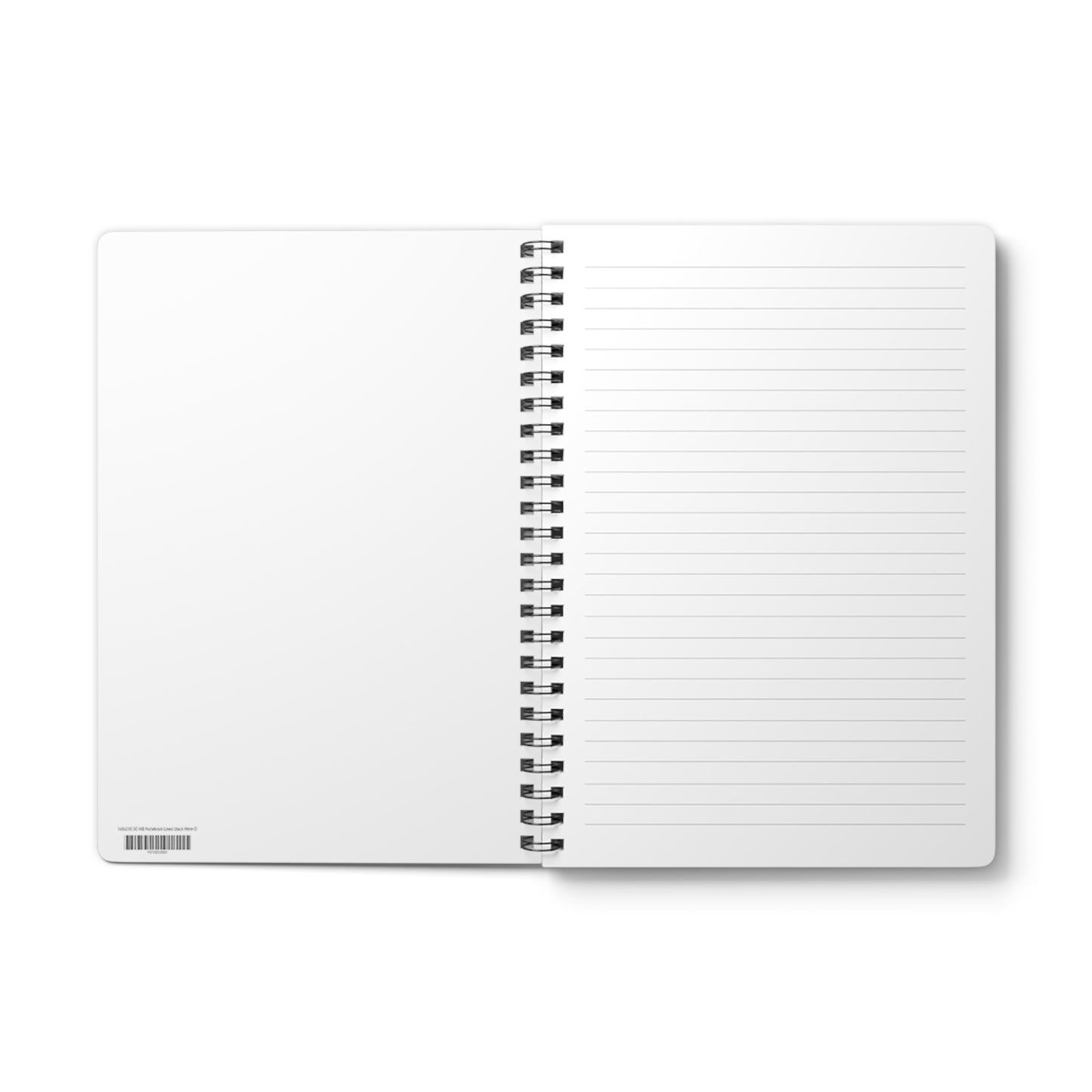 Artistic A5 Wirobound Notebook with Country Design - Perfect for Journaling or Note-Taking