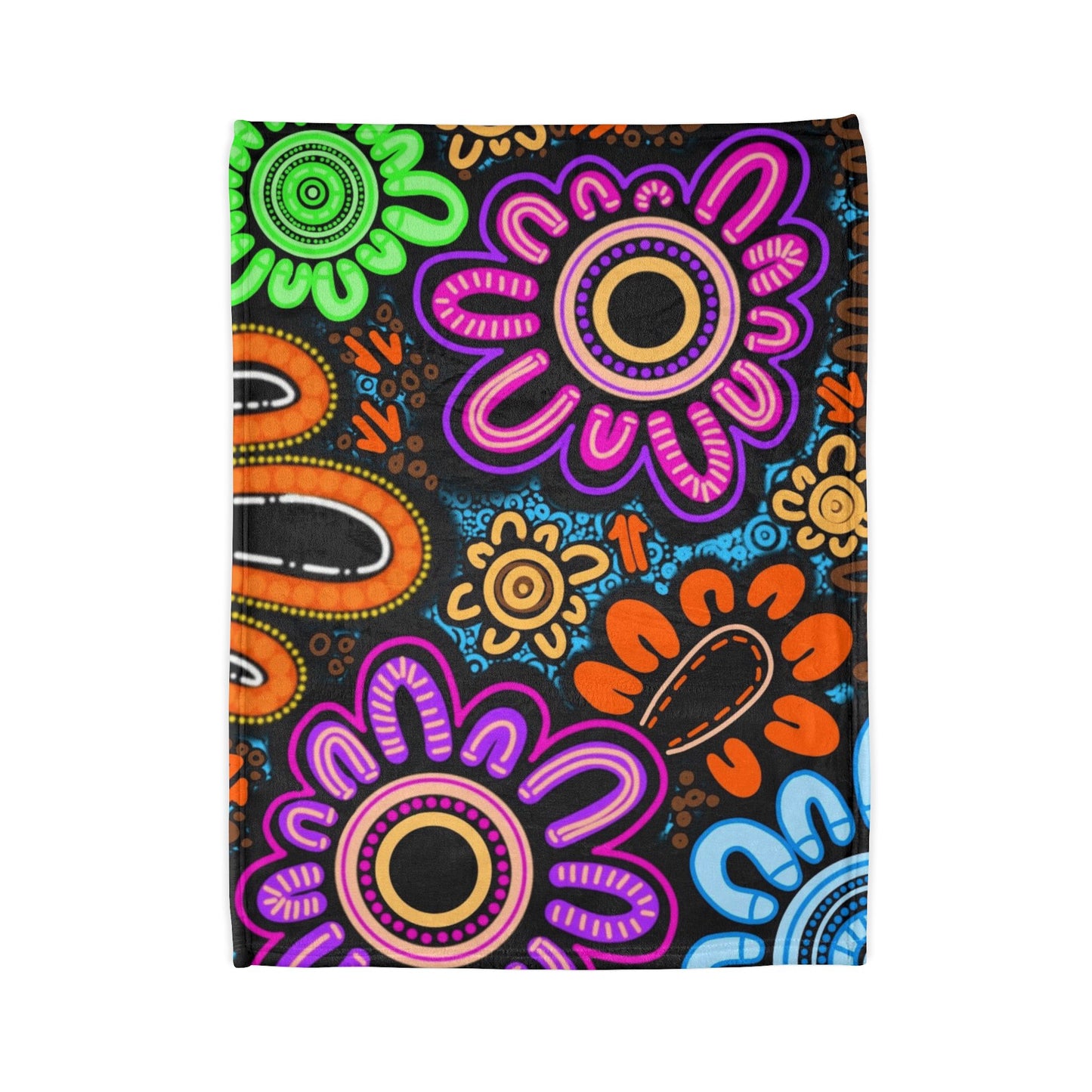 Soft Polyester Blanket - Sacred Cycles