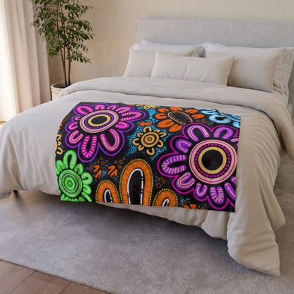 Soft Polyester Blanket - Sacred Cycles