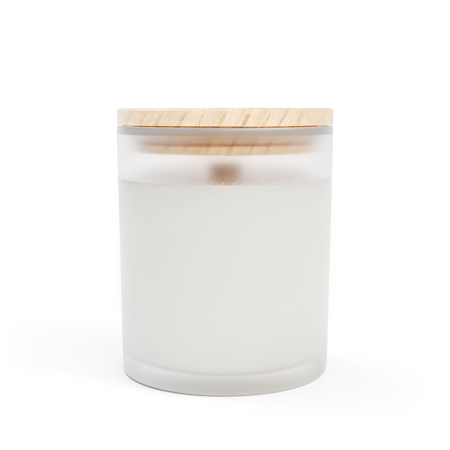 Frosted Glass Candle - Country
