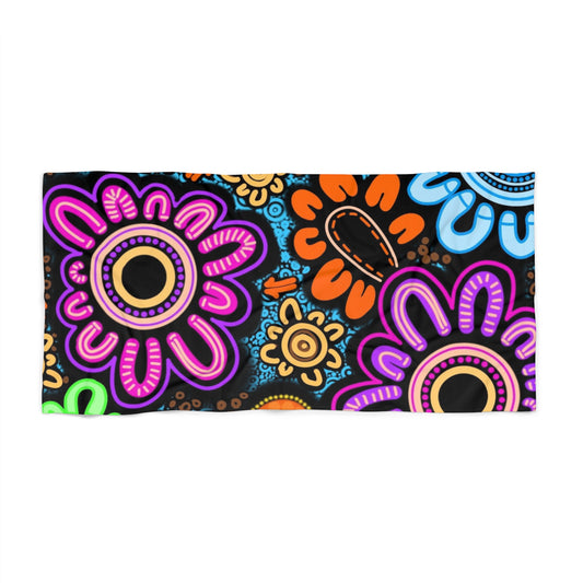 Beach Towel - Sacred Cycles