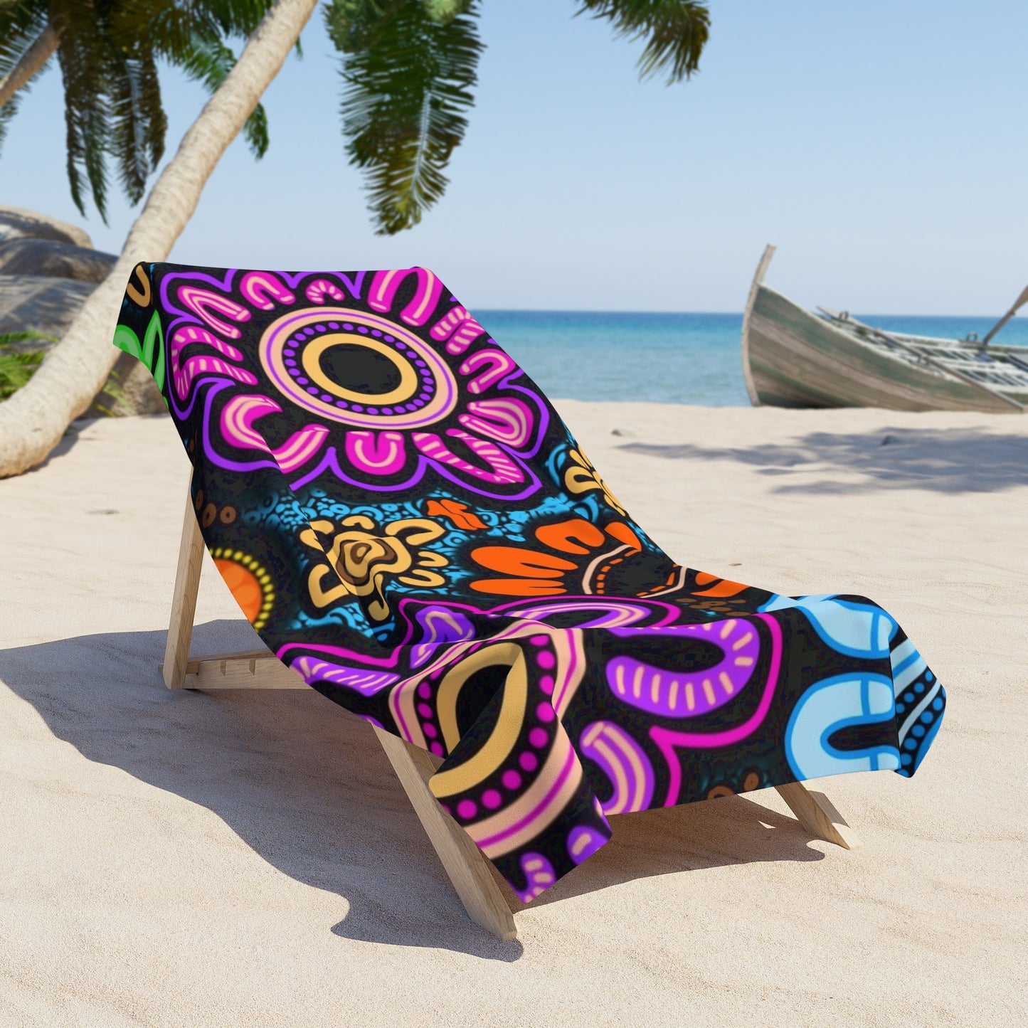 Beach Towel - Sacred Cycles