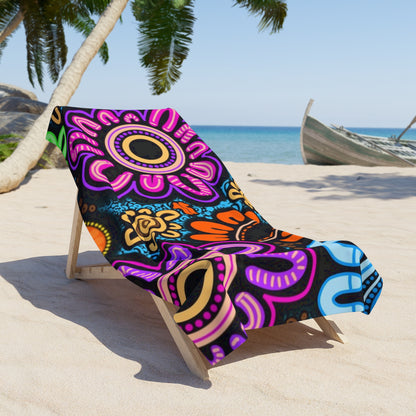 Beach Towel - Sacred Cycles