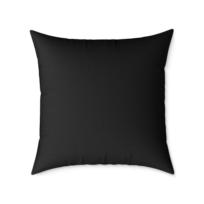 Square Poly Canvas Pillow - Sacred Cycles