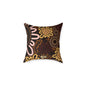 Square Poly Canvas Pillow - Country