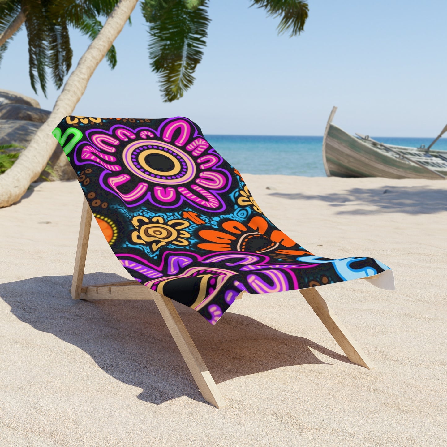 Beach Towel - Sacred Cycles
