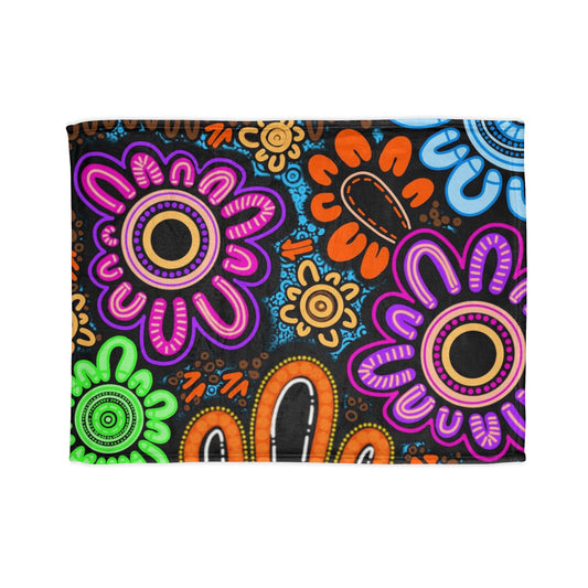 Soft Polyester Blanket - Sacred Cycles